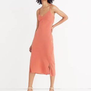 Madewell Silk Cami Slip Dress